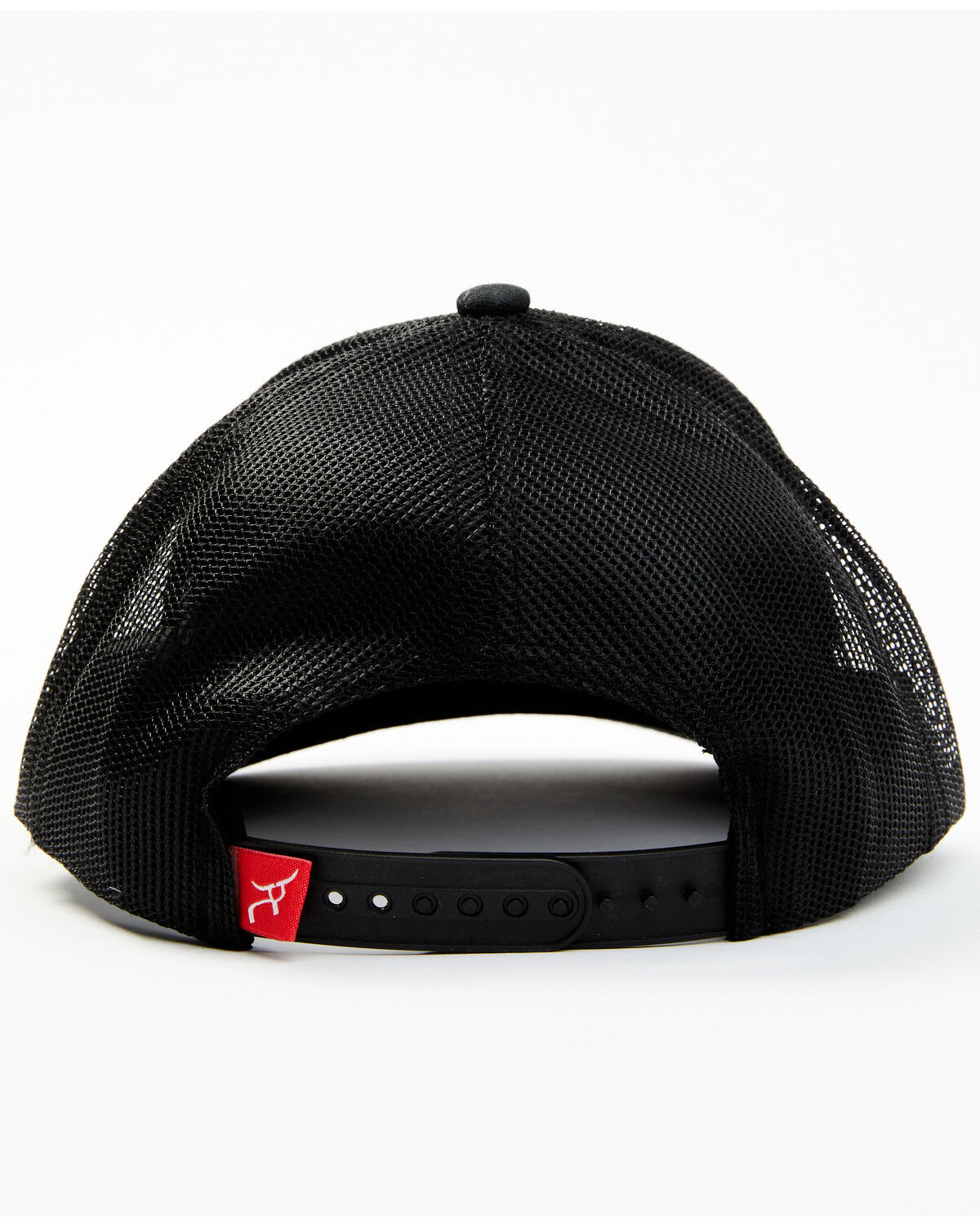 Image #3 - RopeSmart Men's Steerhead Logo Mesh-Back Ball Cap, Black, hi-res