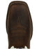 Image #6 - Durango Men's Flag Embroidery Western Performance Boots - Square Toe, Brown, hi-res