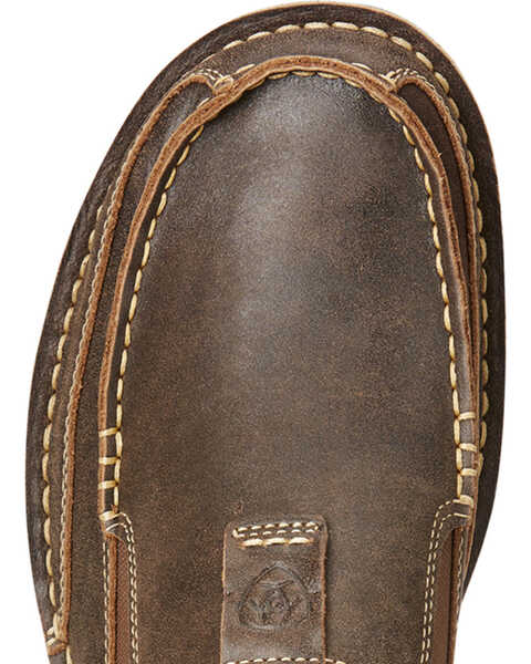 Ariat Men's Dark Brown Cruiser Vintage Bomber Sip-On Shoes , Dark Brown, hi-res