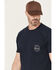 Image #2 - Thorogood Men's American Made Short Sleeve Pocket T-Shirt, Dark Blue, hi-res
