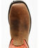 Image #6 - Cody James Men's Mustang Pull-On Waterproof Work Boots - Composite Toe, Orange, hi-res