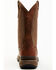 Image #5 - Brothers and Sons Men's Xero Gravity Lite Western Performance Boots - Broad Square Toe, Caramel, hi-res