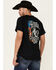 Image #5 - Cowboy Up Men's Two Words America Short Sleeve Graphic T-Shirt, , hi-res