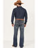 Image #3 - Cody James Men's Wyatt Slim Bootcut Stretch Denim Jeans, Dark Medium Wash, hi-res