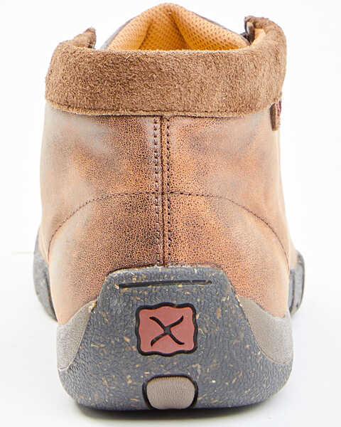 Image #5 - Twisted X Men's Boat Driving Shoes - Moc Toe, Chocolate, hi-res