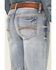 Image #3 - Cody James Core Men's Ringo Light Wash Performance Stretch Stackable Straight Jeans , Blue, hi-res