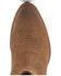 Image #6 - Frye Men's Austin Inside Zip Roughout Ankle Boots - Round Toe, Brown, hi-res