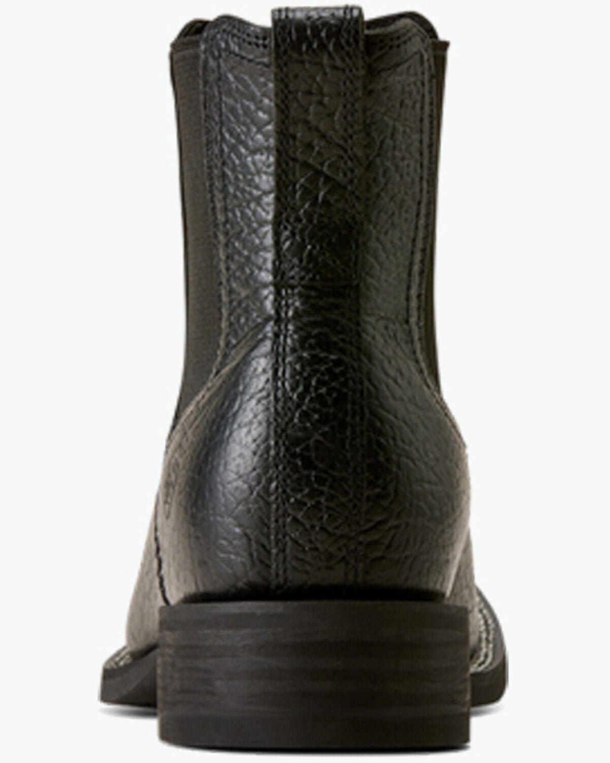 Image #3 - Ariat Men's Western Big Rig Chelsea Boots - Broad Square Toe, Black, hi-res