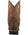 Dan Post Men's Storms Eye Waterproof Western Work Boots - Broad Square Toe, Brown, hi-res