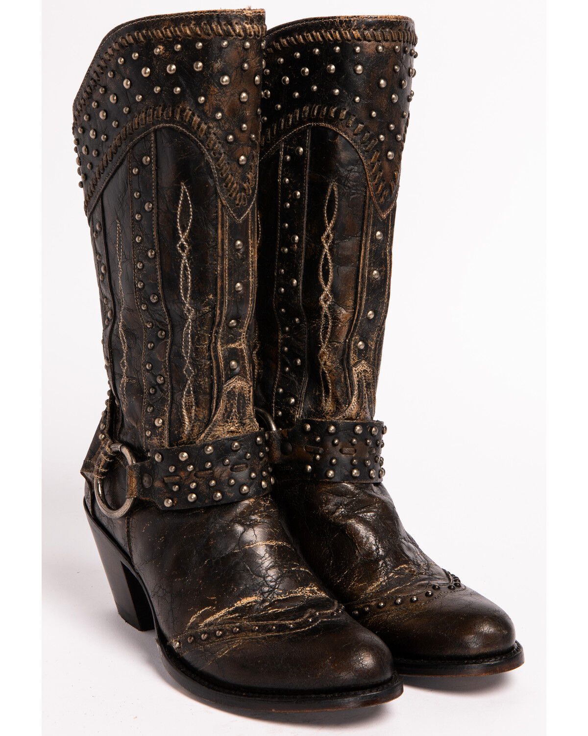 studded western boots