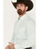 Image #2 - Ariat Men's Solid Slub Classic Fit Long Sleeve Button-Down Western Shirt - Big, Mint, hi-res