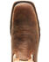 Image #6 - Rocky Men's Carbon 6 Waterproof Western Work Boots - Soft Toe, Off White, hi-res
