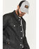 Image #2 - Moonshine Spirit&reg; Men's Coated Denim Jacket, Black, hi-res