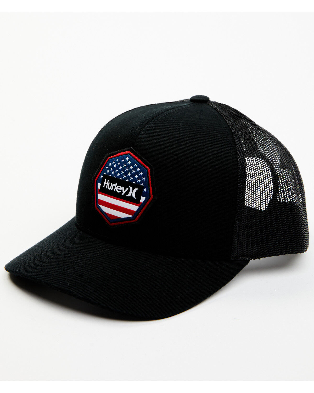 Image #1 - Hurley Men's Ultra Destination Ball Cap, Black, hi-res