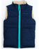 Image #1 - Cody James Toddler Boys' Reversible Puffer Vest, Dark Blue, hi-res