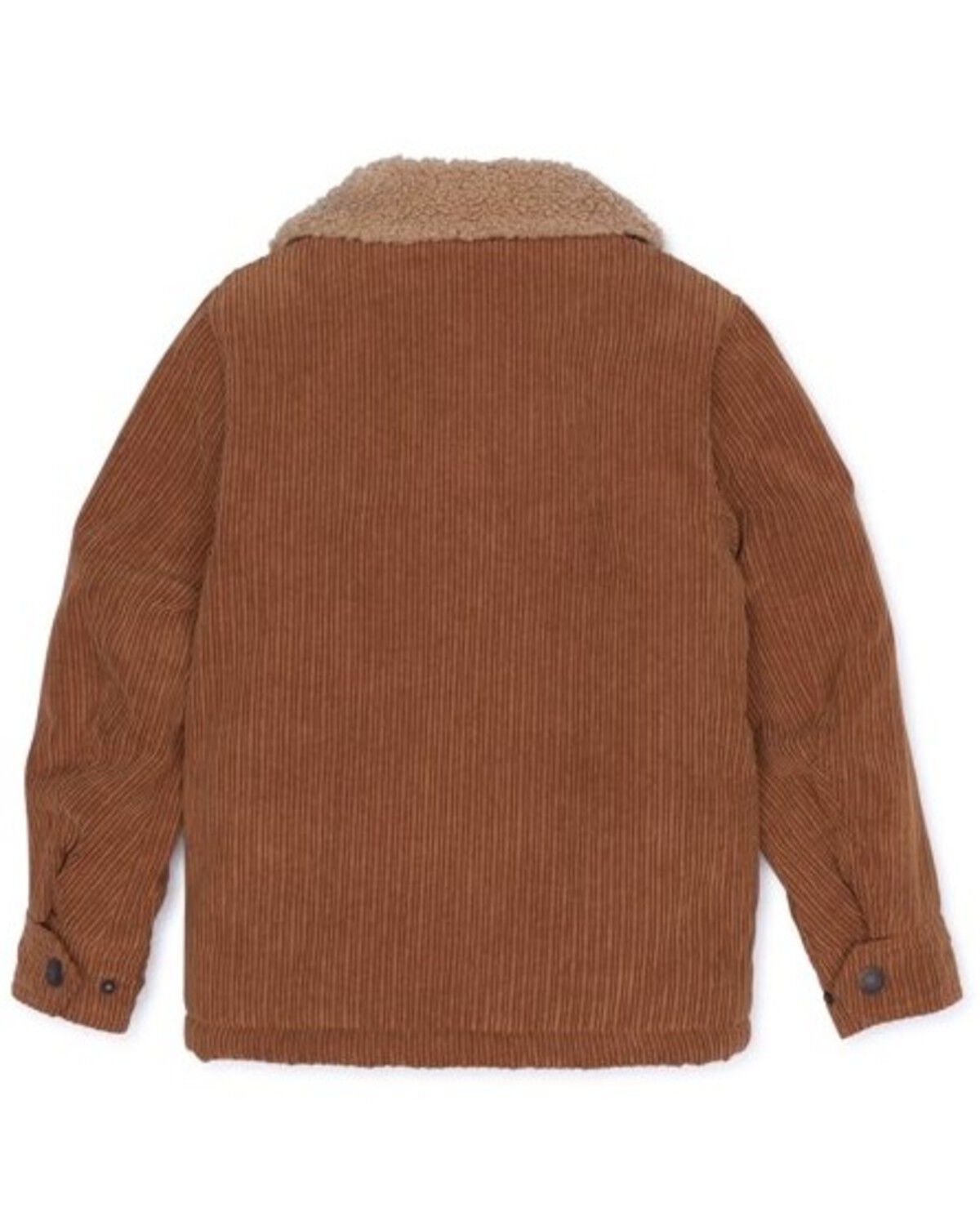 Image #3 - Urban Republic Infant Boys' Sherpa Lined Shirt Jacket, Tan, hi-res
