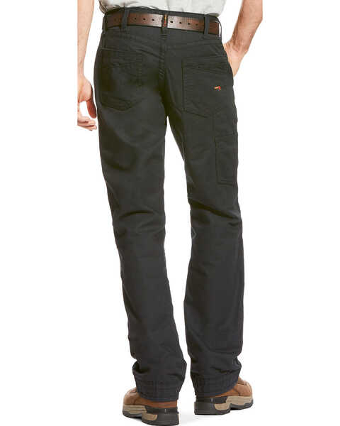 Ariat Men's FR M4 Workhorse Bootcut Pants , Black, hi-res