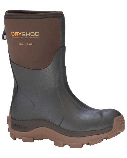 Dryshod Women's Haymaker Farm Boots, Brown, hi-res