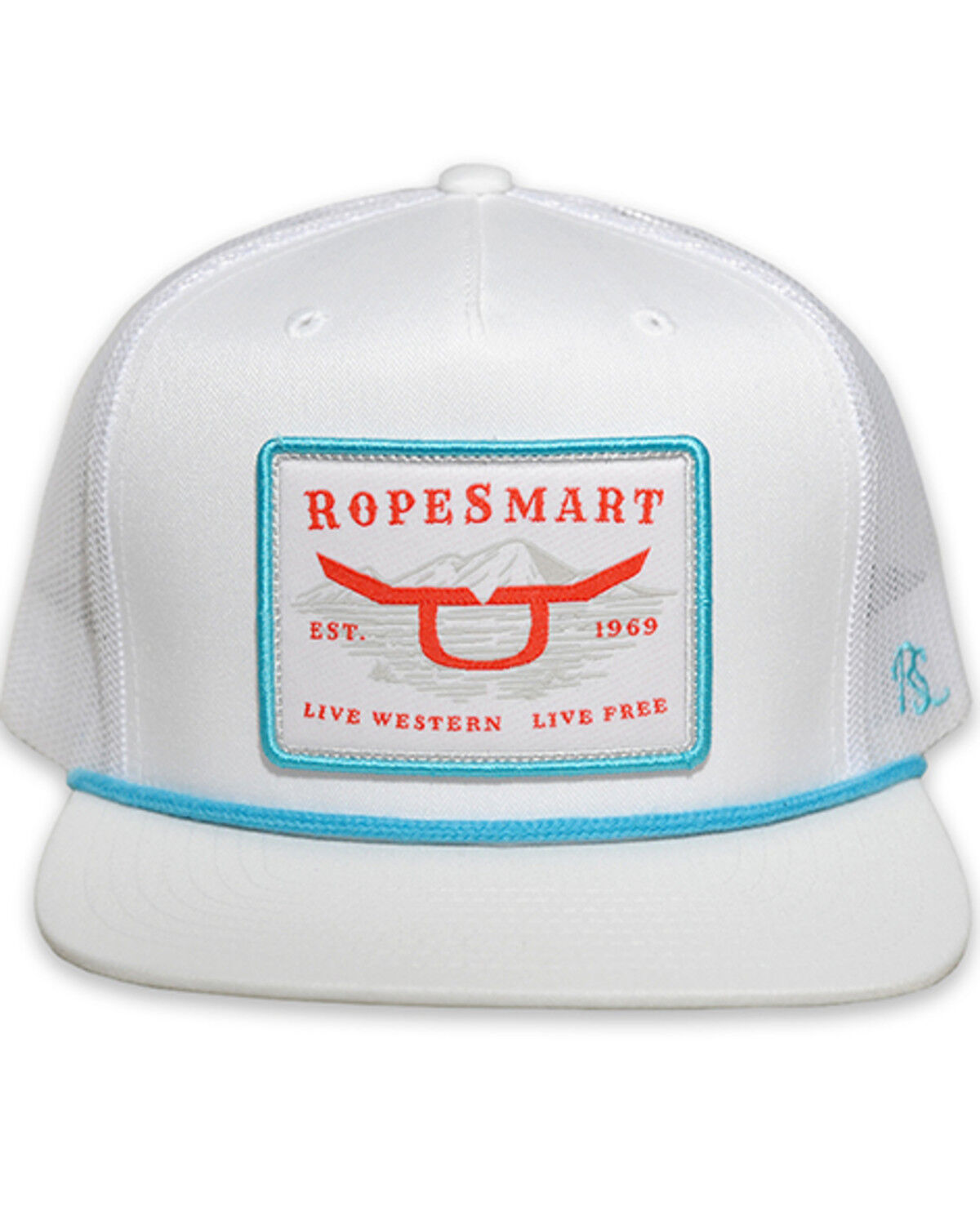 Image #3 - RopeSmart Men's Death Valley Ball Cap, White, hi-res