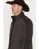 Image #2 - Cinch Men's Bonded Softshell Jacket, Brown, hi-res