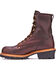 Image #2 - Carolina Men's Logger Boots - Soft Toe, Brown, hi-res