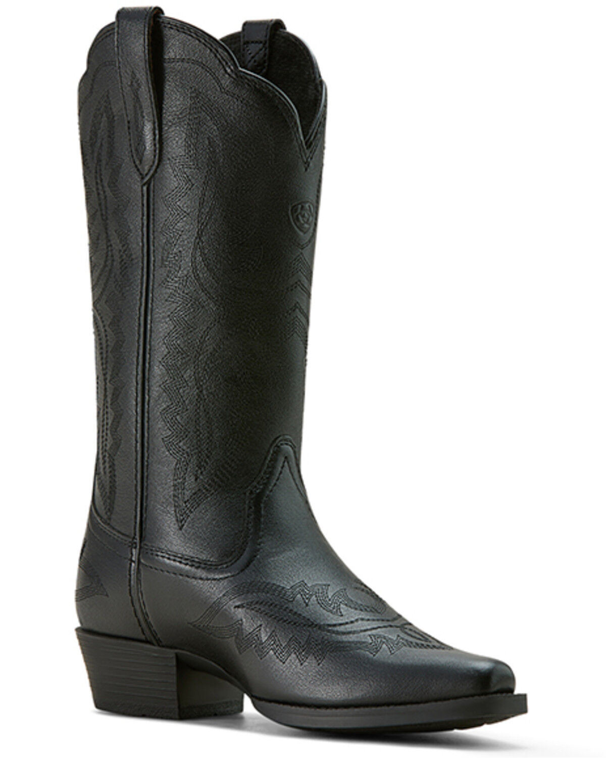 Image #1 - Ariat Girls' Casanova Western Boots - Snip Toe, Black, hi-res