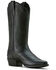 Image #1 - Ariat Girls' Casanova Western Boots - Snip Toe, Black, hi-res