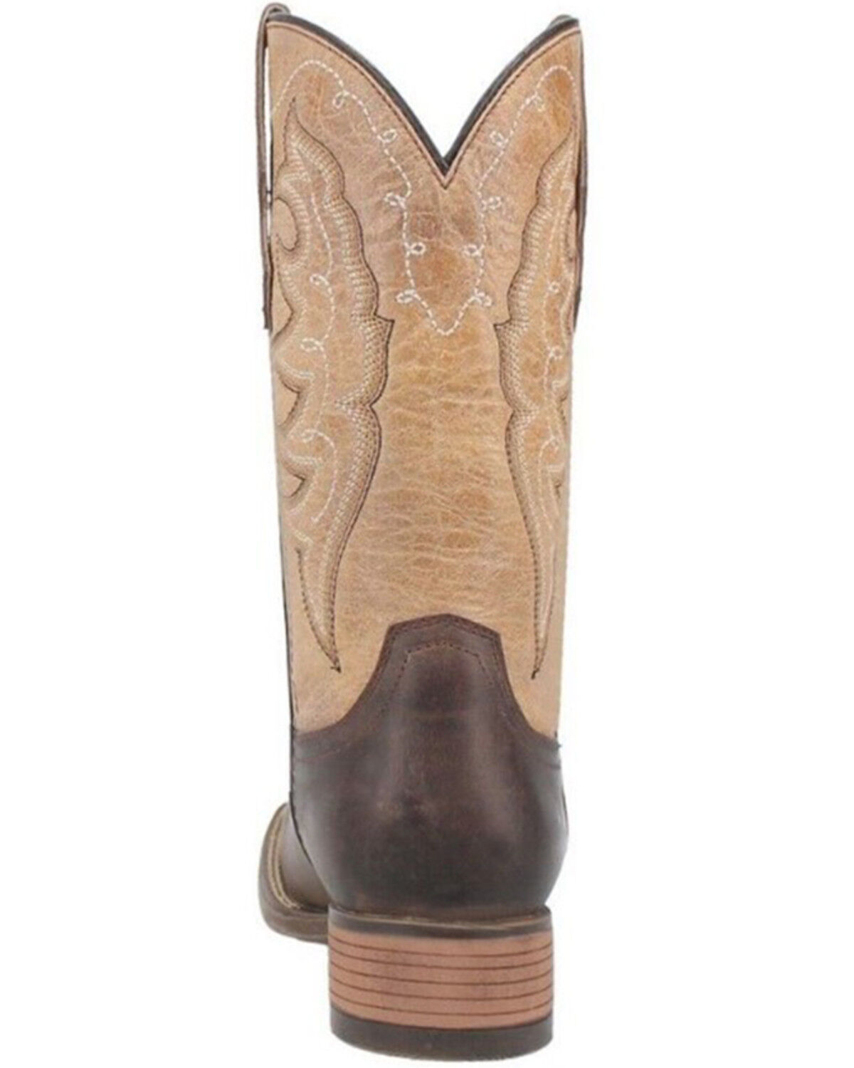 Image #5 - Laredo Women's 11" Western Boots - Broad Square Toe, Brown, hi-res