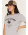 Image #2 - Troll Co Women's Rosies Auto Body Short Sleeve Graphic Work Tee, Heather Grey, hi-res