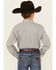Image #4 - Cinch Boys' Geo Print Long Sleeve Button-Down Western Shirt, White, hi-res