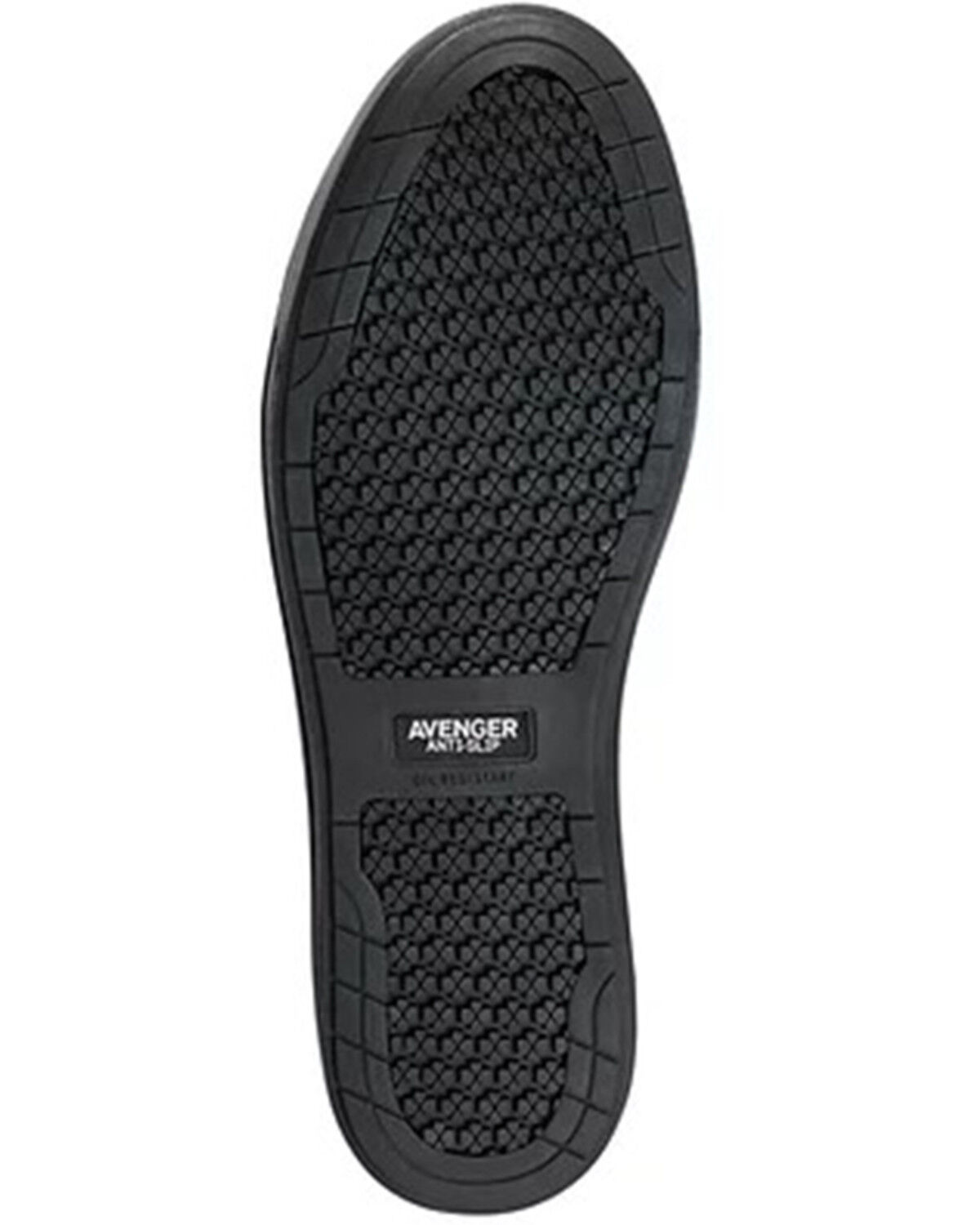 Image #7 - Avenger Men's Blade Casual Shoe - Aluminum Toe, Black, hi-res