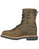 Image #3 - Hoss Men's Distressed Lace-Up Waterproof Work Boots - Composite Toe, Brown, hi-res