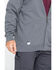 Hawx Men's Charcoal Zip-Front Hooded Work Jacket , Charcoal, hi-res