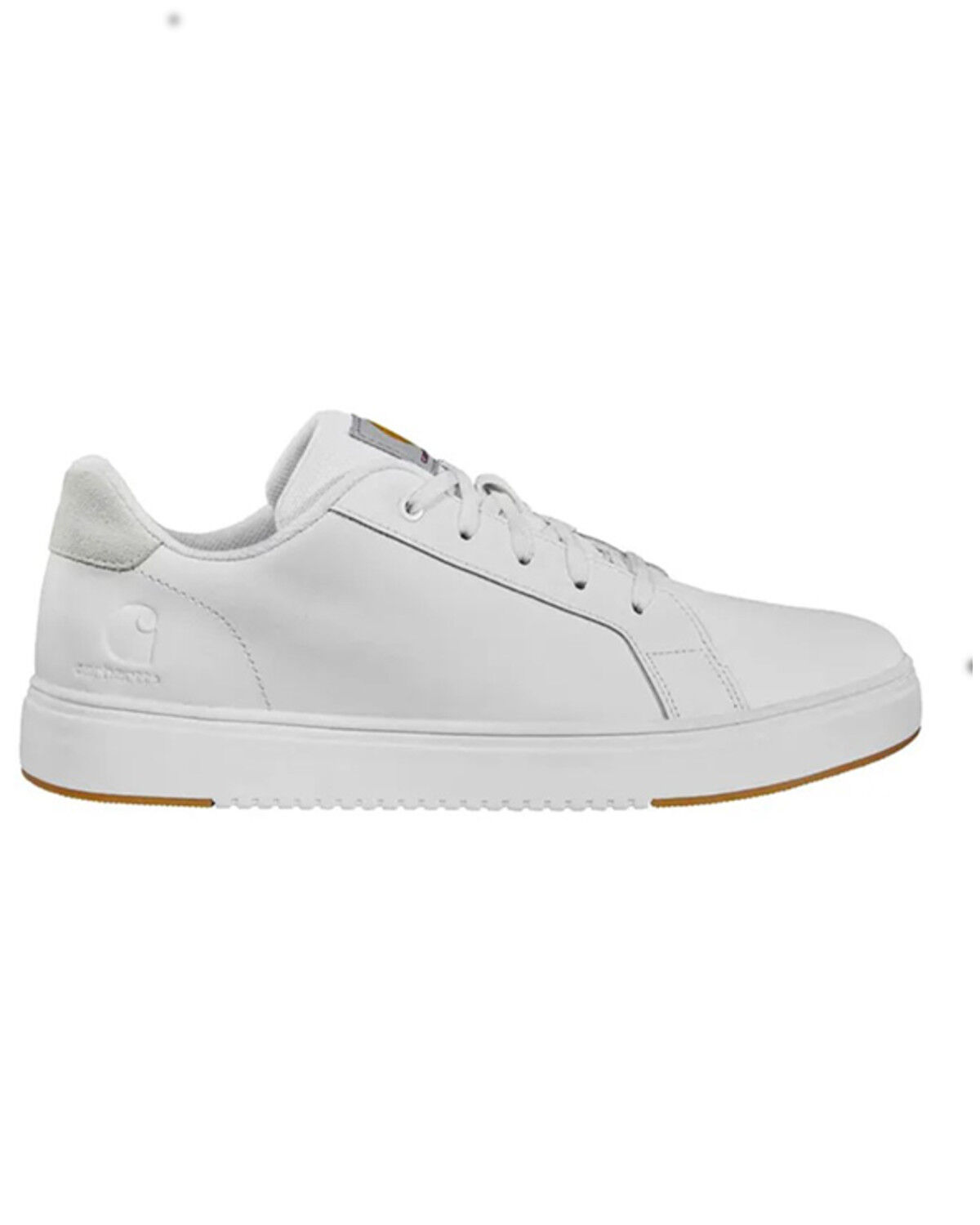 Image #2 - Carhartt Men's Detroit Leather Work Show - Soft Toe, White, hi-res