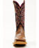 Image #4 - Ariat Women's Showdown Western Boots - Broad Square Toe, Tan, hi-res