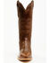 Image #4 - Dan Post Women's Rope Dream Western Boots - Snip Toe, Dark Brown, hi-res
