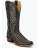 Image #1 - Tony Lama Men's Ranchero Tyler Exotic Ostrich Western Boots - Square Toe, Brown, hi-res