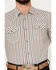 Image #3 - Cody James Men's Tie Down Striped Short Sleeve Western Snap Shirt, White, hi-res