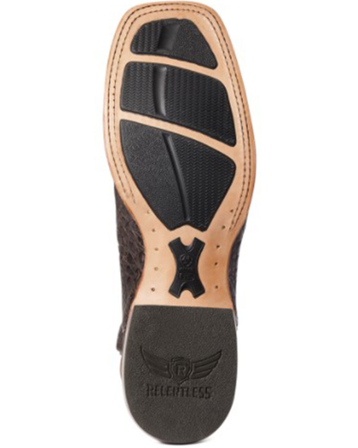 Image #5 - Ariat Men's Denton Exotic Caiman Belly Skin Western Boots - Broad Square Toe, , hi-res