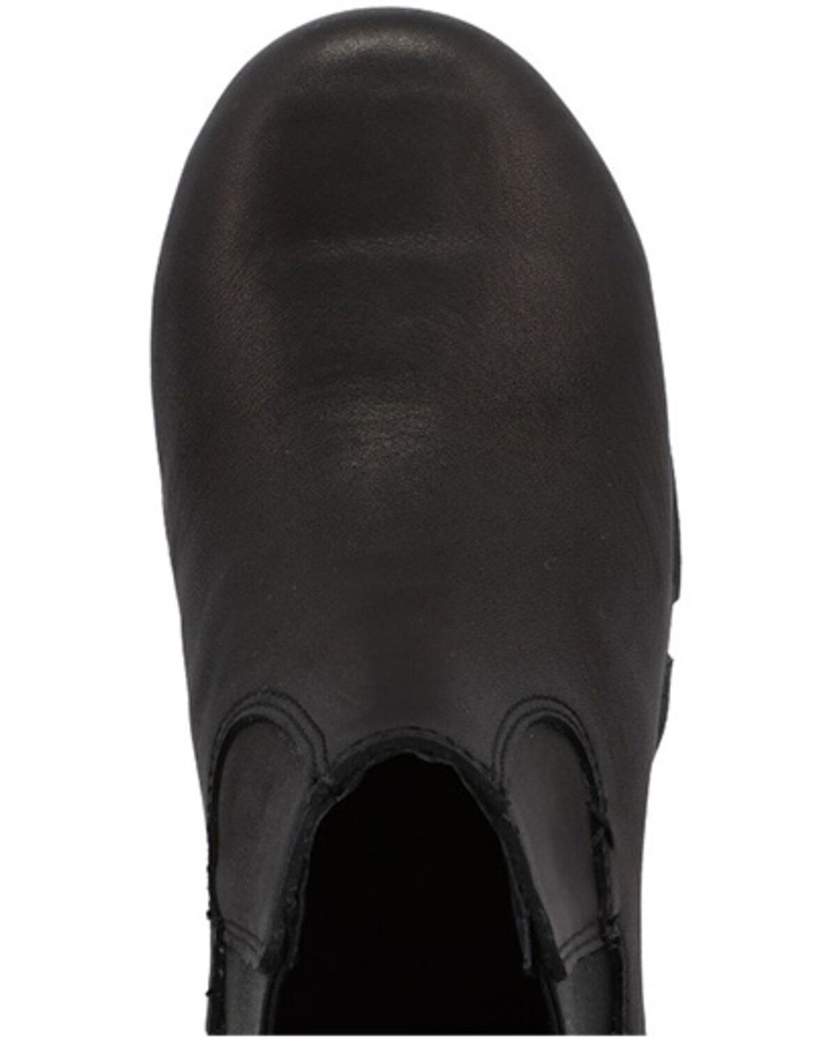 Image #6 - Twisted X Women's 4" Work Chelsea Driving Moc Shoes - Nano Toe, Black, hi-res