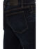 Image #4 - Brothers and Sons Men's Cochise Dark Wash Slim Straight Stretch Denim Jeans, Dark Wash, hi-res