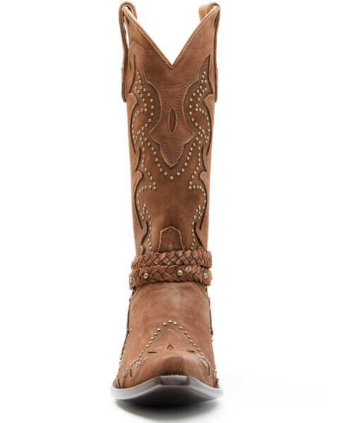 Image #4 - Idyllwind Women's Barfly Brown Western Boots - Snip Toe, Brown, hi-res