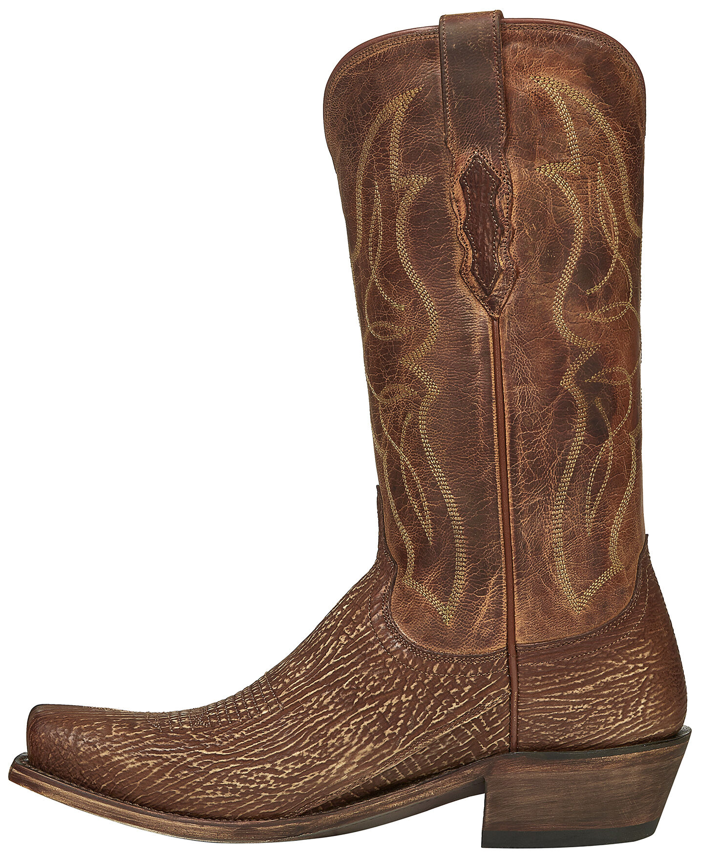 shark skin cowboy boots