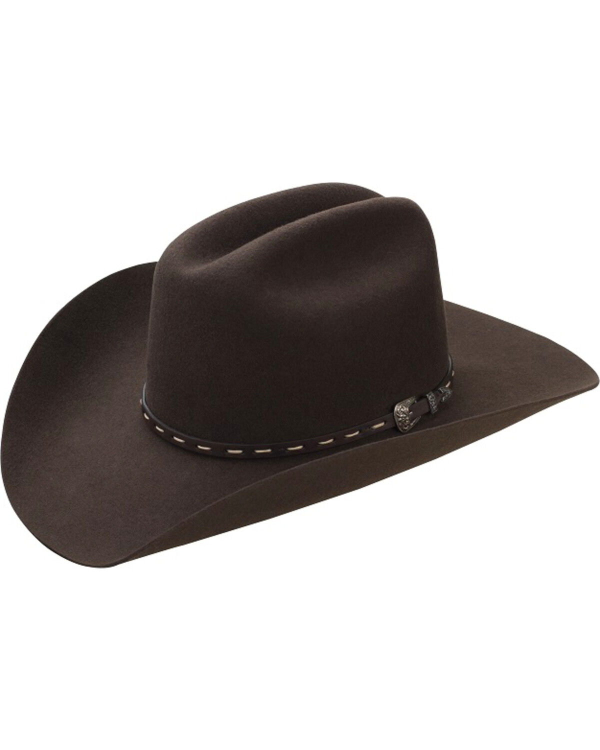 dark brown cowboy hat