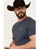 Image #4 - Ariat Men's Eagle Rock Short Sleeve Graphic T-Shirt, Navy, hi-res
