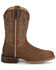 Image #2 - Justin Men's Disco Man Sunset Western Boots - Round Toe, Brown, hi-res