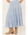 Image #3 - Wild Moss Women's Tiered Midi Skirt, Light Blue, hi-res