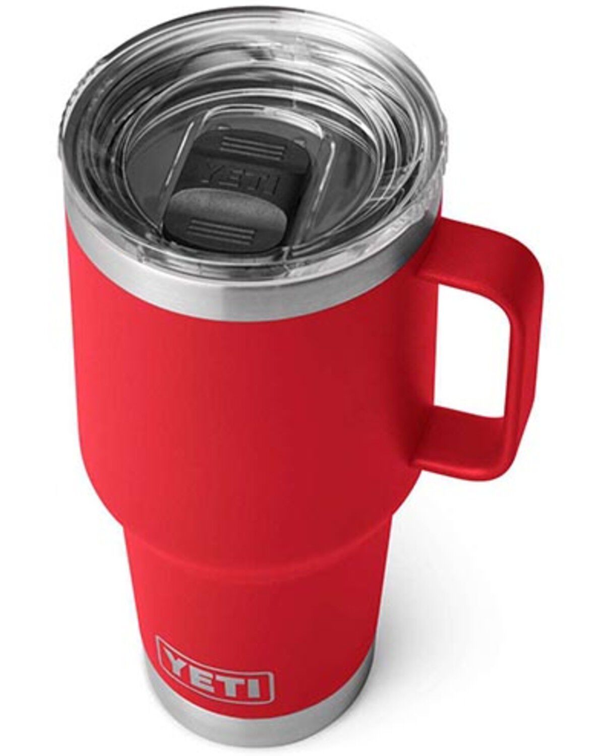 Image #2 - YETI Rambler® Stronghold™ Lid 30oz Travel Mug, Red, hi-res