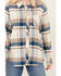 Image #3 - Idyllwind Women's Catherine Lightweight Long Sleeve Pearl Snap Flannel Boyfriend Shirt, Dark Blue, hi-res