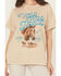 Image #3 - Girl Dangerous Women's Wild Horses Short Sleeve Graphic Tee, Sand, hi-res